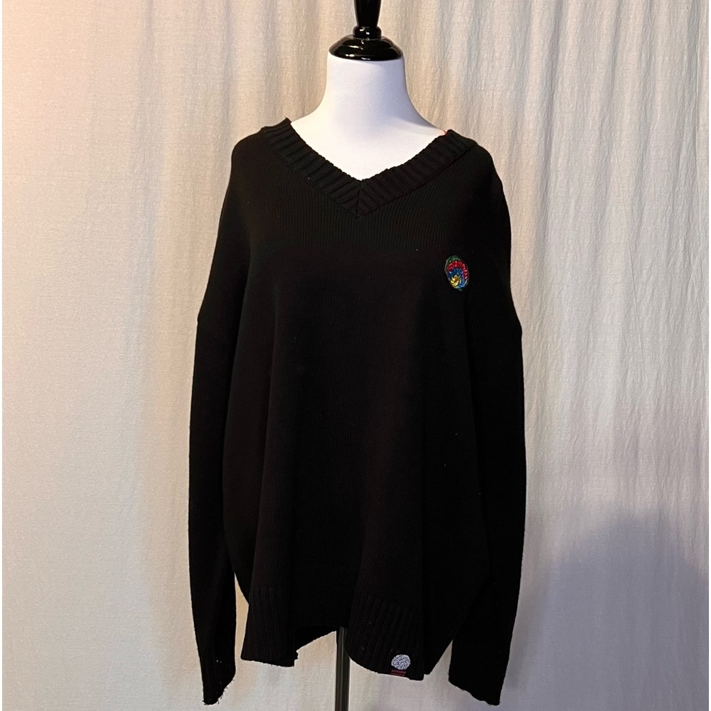 Stockholm Syndrome ~ Black Long Sleeve Sweater